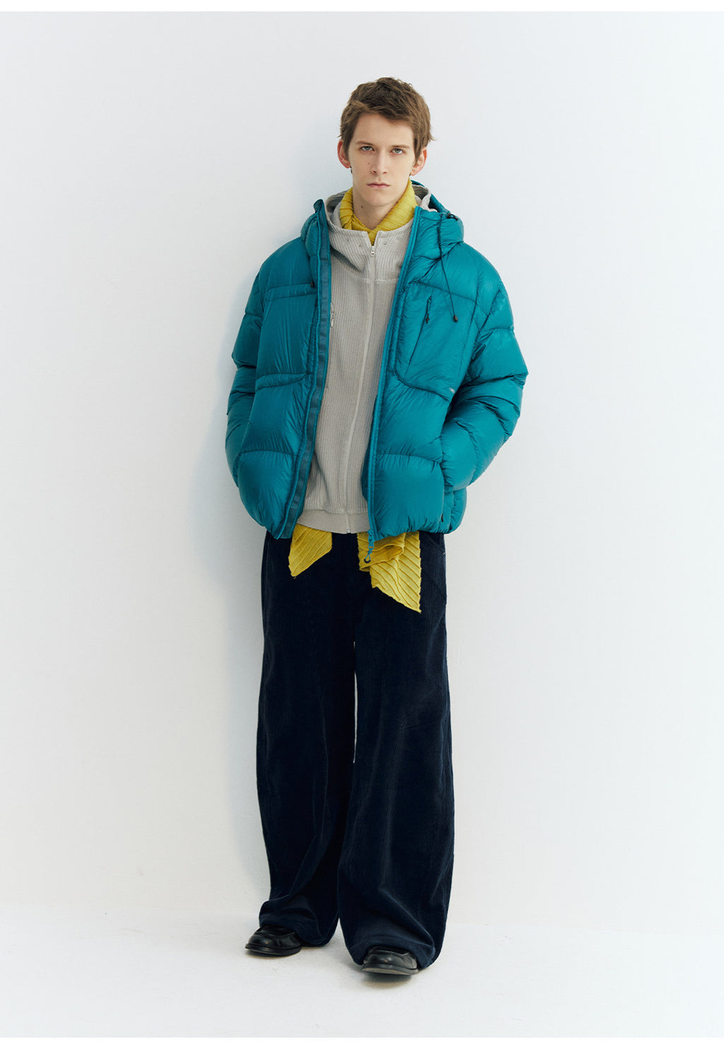 コーデュロイパンツ・立体カーブシルエット  LOM035