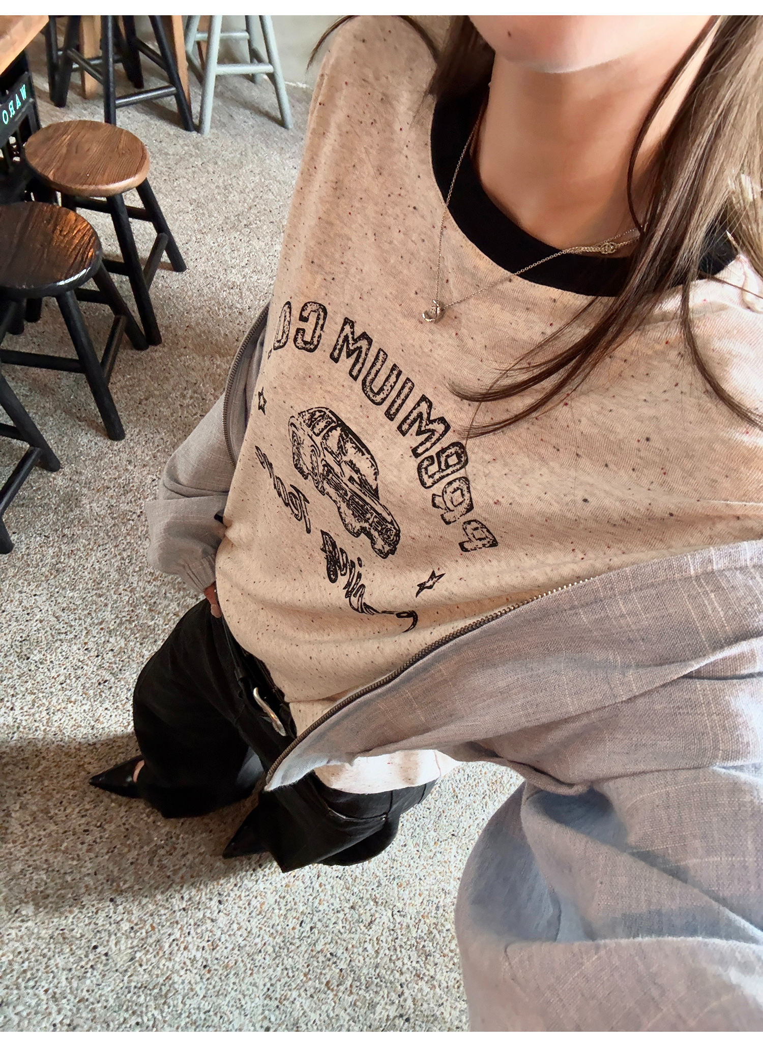 LelyMooch カラーポイントTシャツ  LEM207