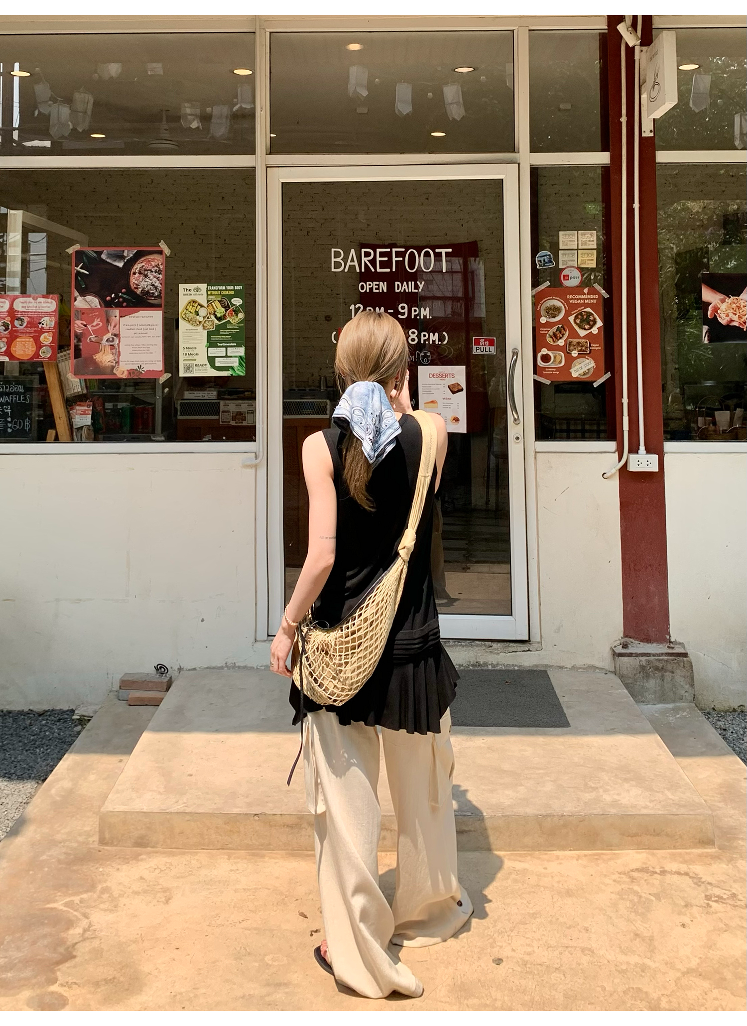 LelyMooch ゆるシルエット×レースタンク｜甘辛MIX  LEM133