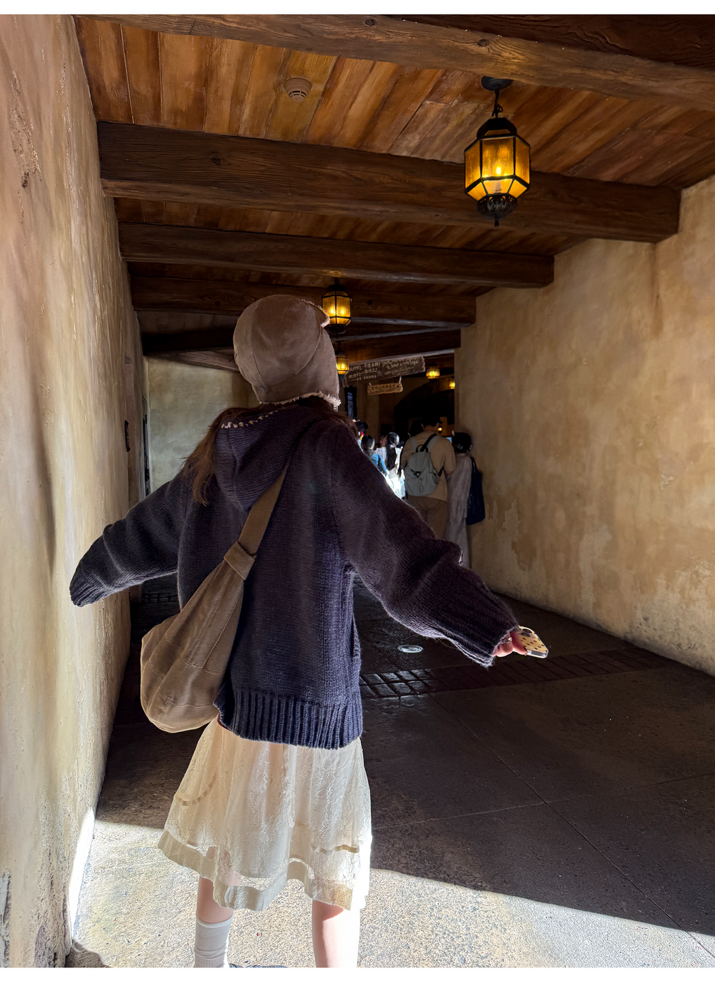 LelyMooch ハリ感レース×ドロストスカート  LEM239