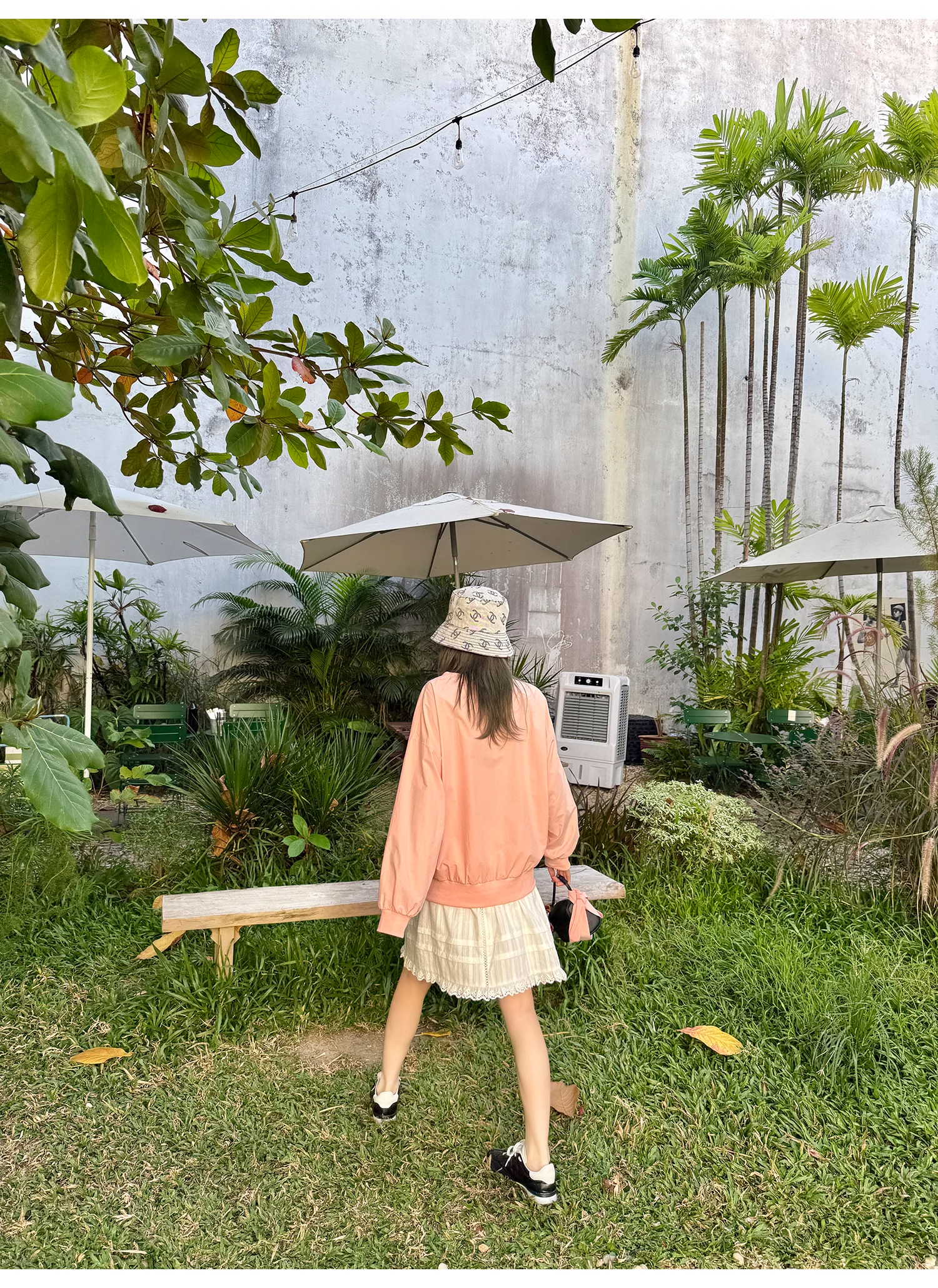 LelyMooch  白 スカート ミニ 透け防止  LEM105