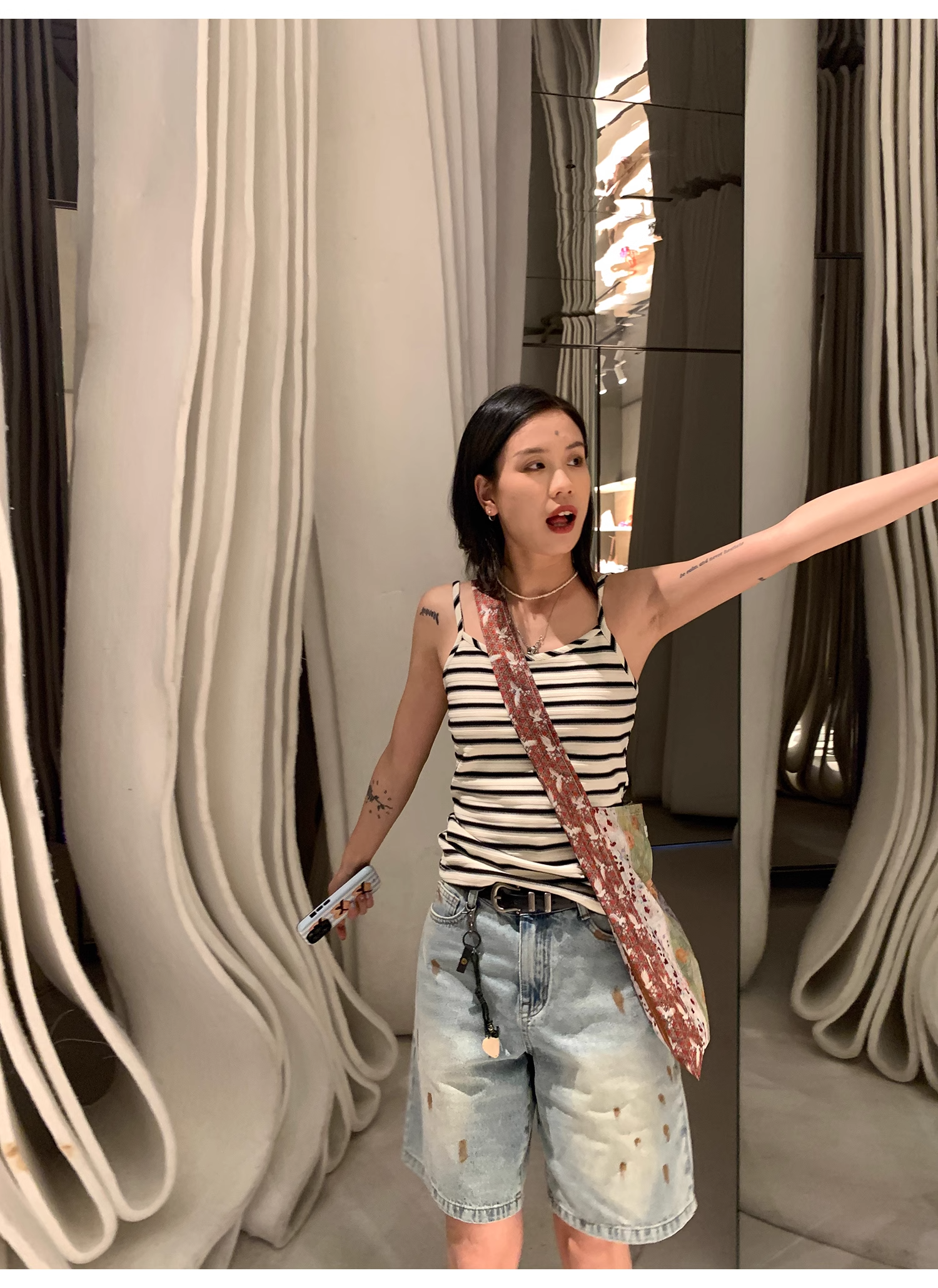 LelyMooch Oil Painting Canvas Bag LEM071