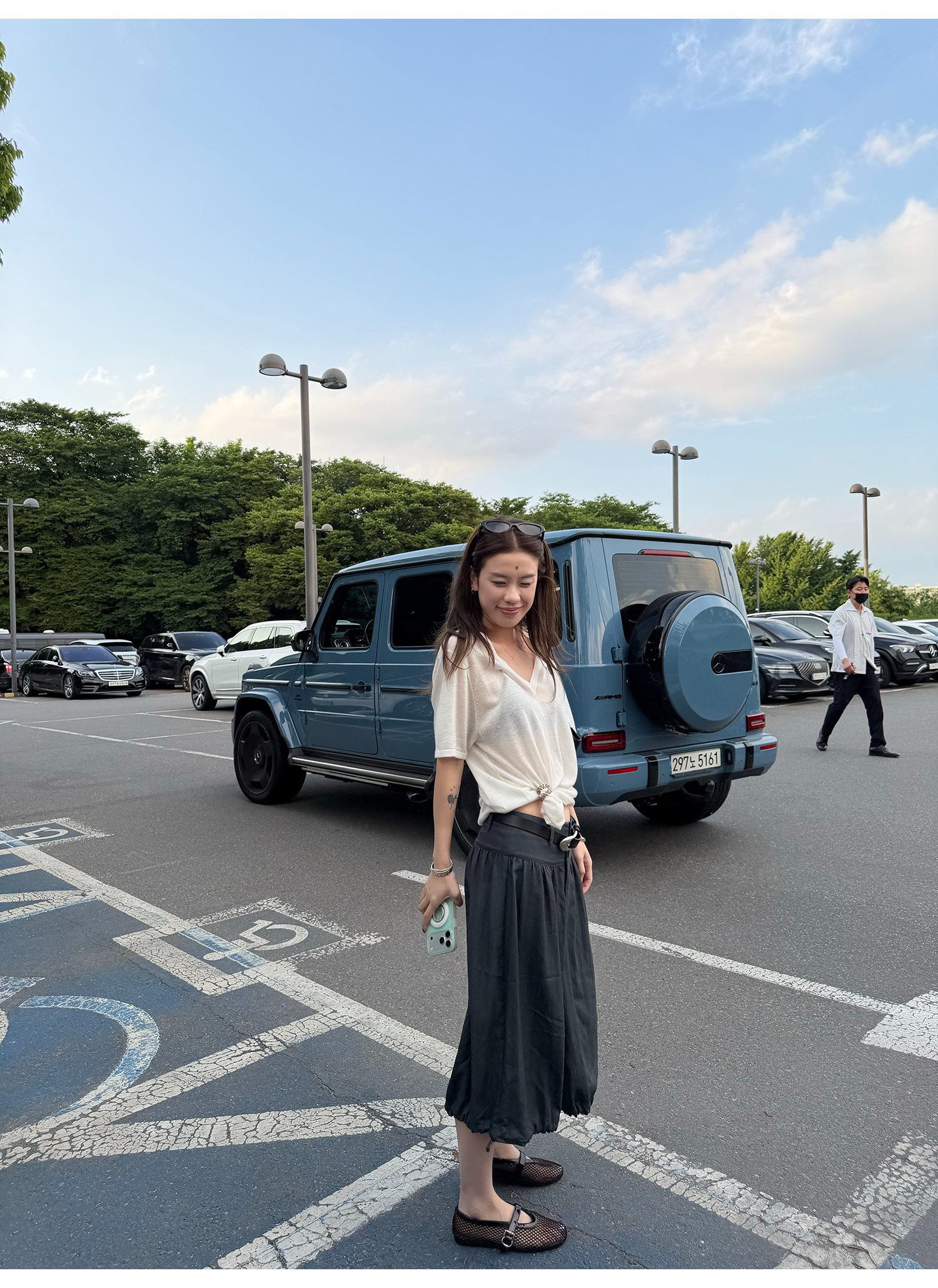 LelyMooch 風をまとう、ギャザーバルーンパンツ  LEM365