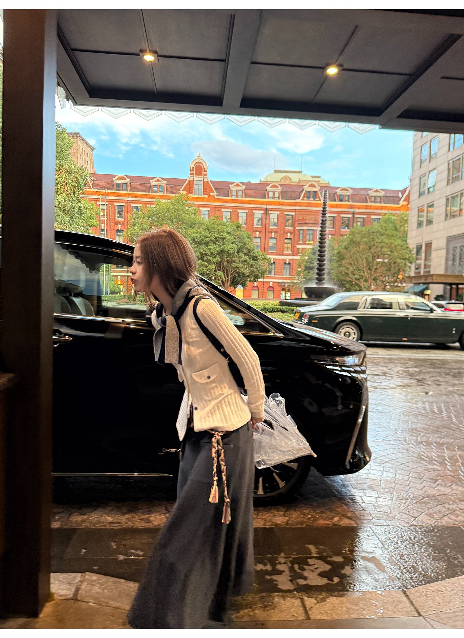 LelyMooch フラップポケットリブニット  LEM237