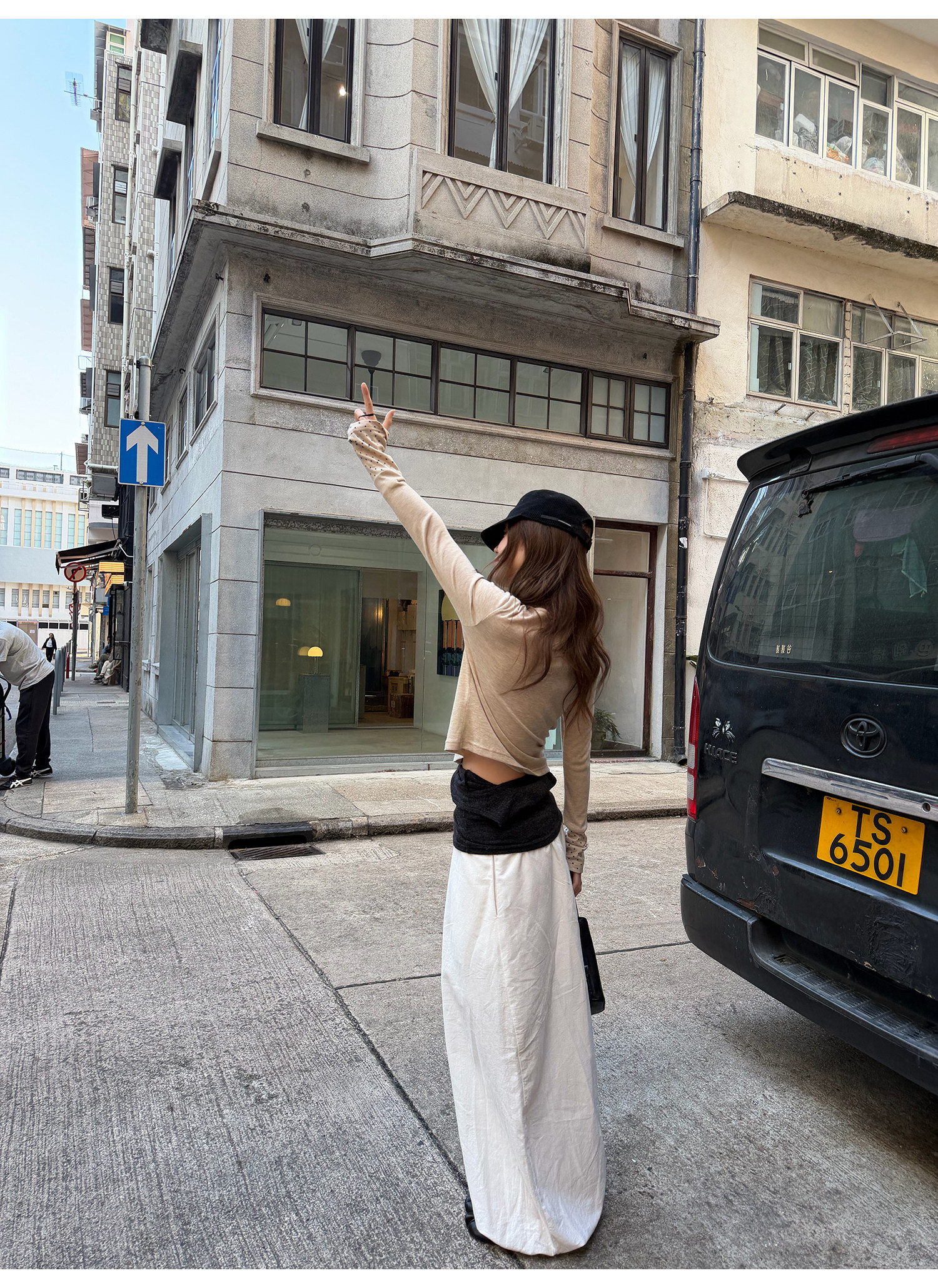 LelyMooch フリルウエスト バルーンワイドパンツ  LEM315