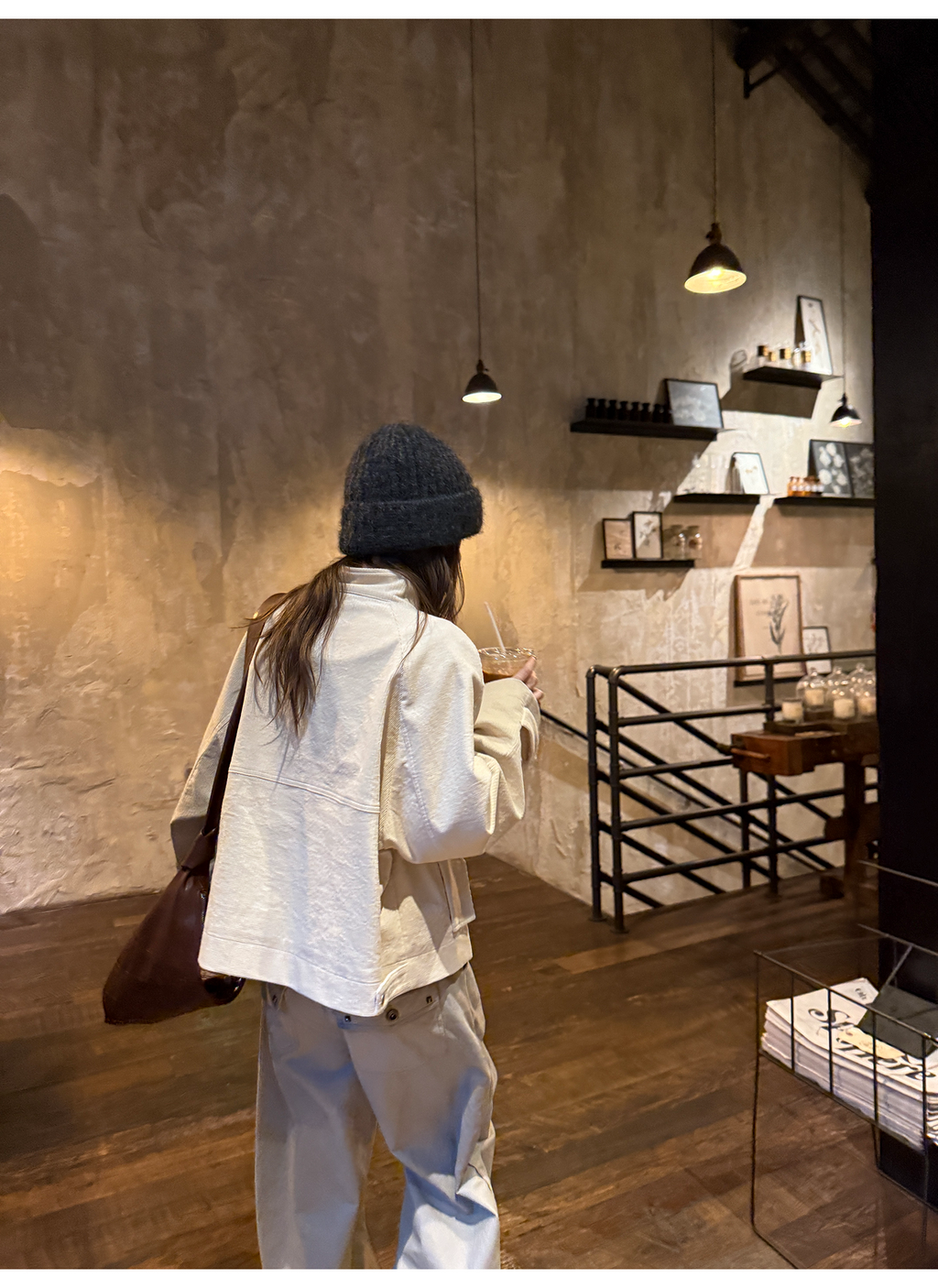 LelyMooch 厚手コーデュロイライダースジャケット LEM245