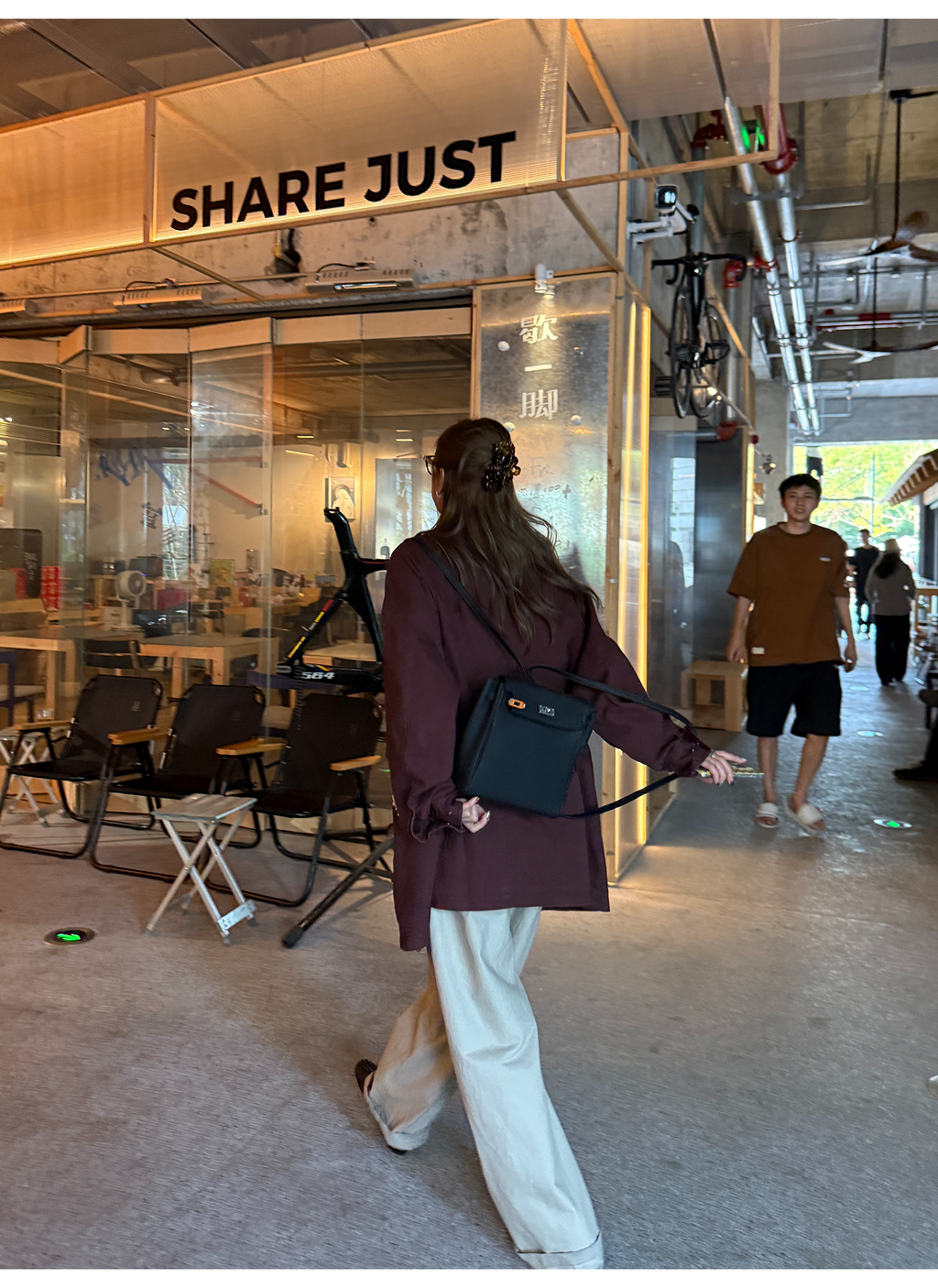 LelyMooch ゆるっとフリースワークジャケット  LEM242