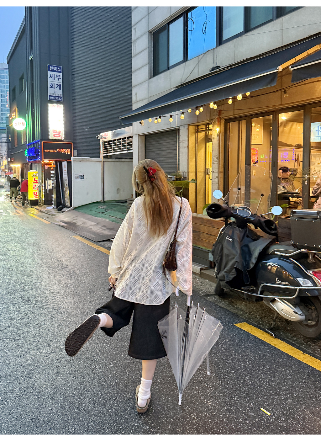 LelyMooch メッシュ長袖サマシャツ  LEM165