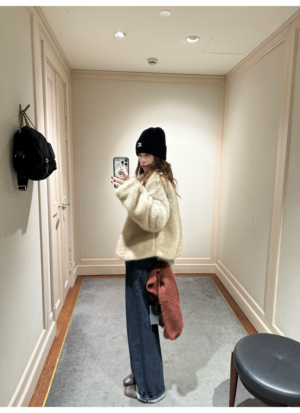 LelyMooch 日本デニム使用 ストレートパンツ  LEM273