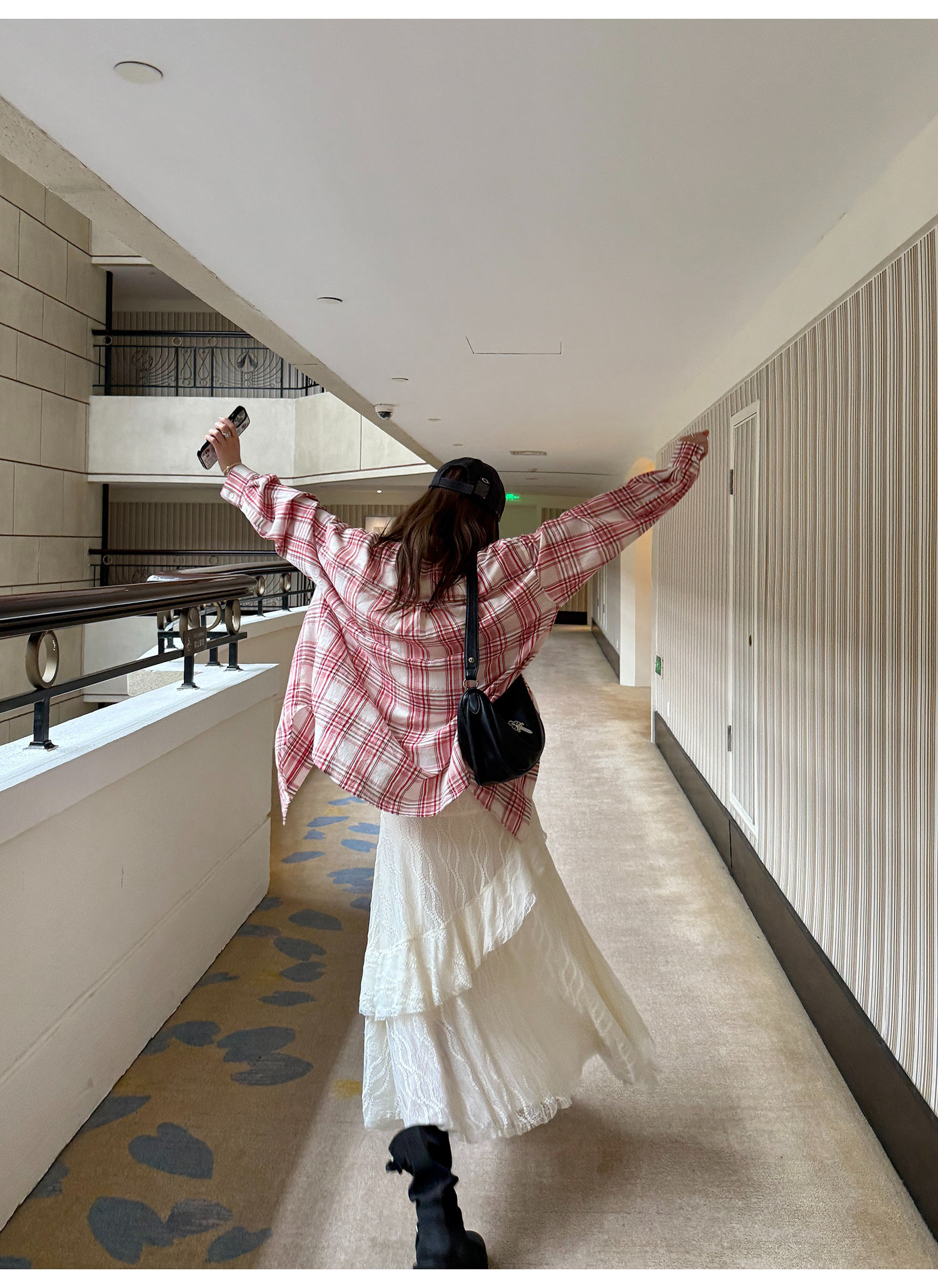 LelyMooch 3段レーススカート フェミニン  LEM220