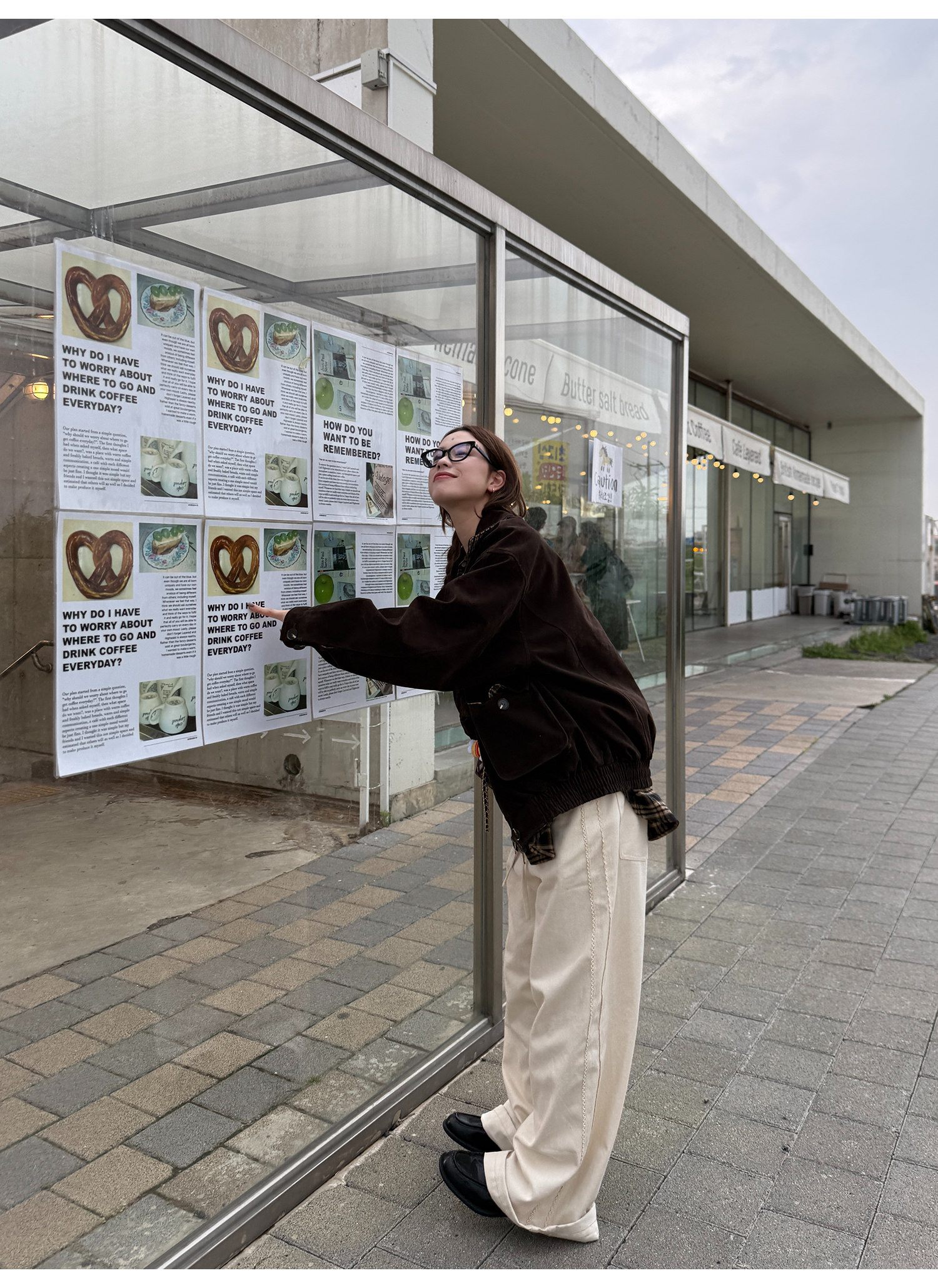 LelyMooch リバーシブルスエードジャケット  LEM250