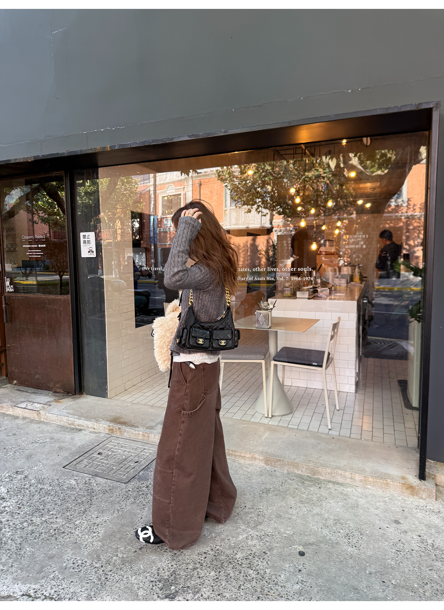 LelyMooch ハンティングムード ワイドパンツ  LEM271