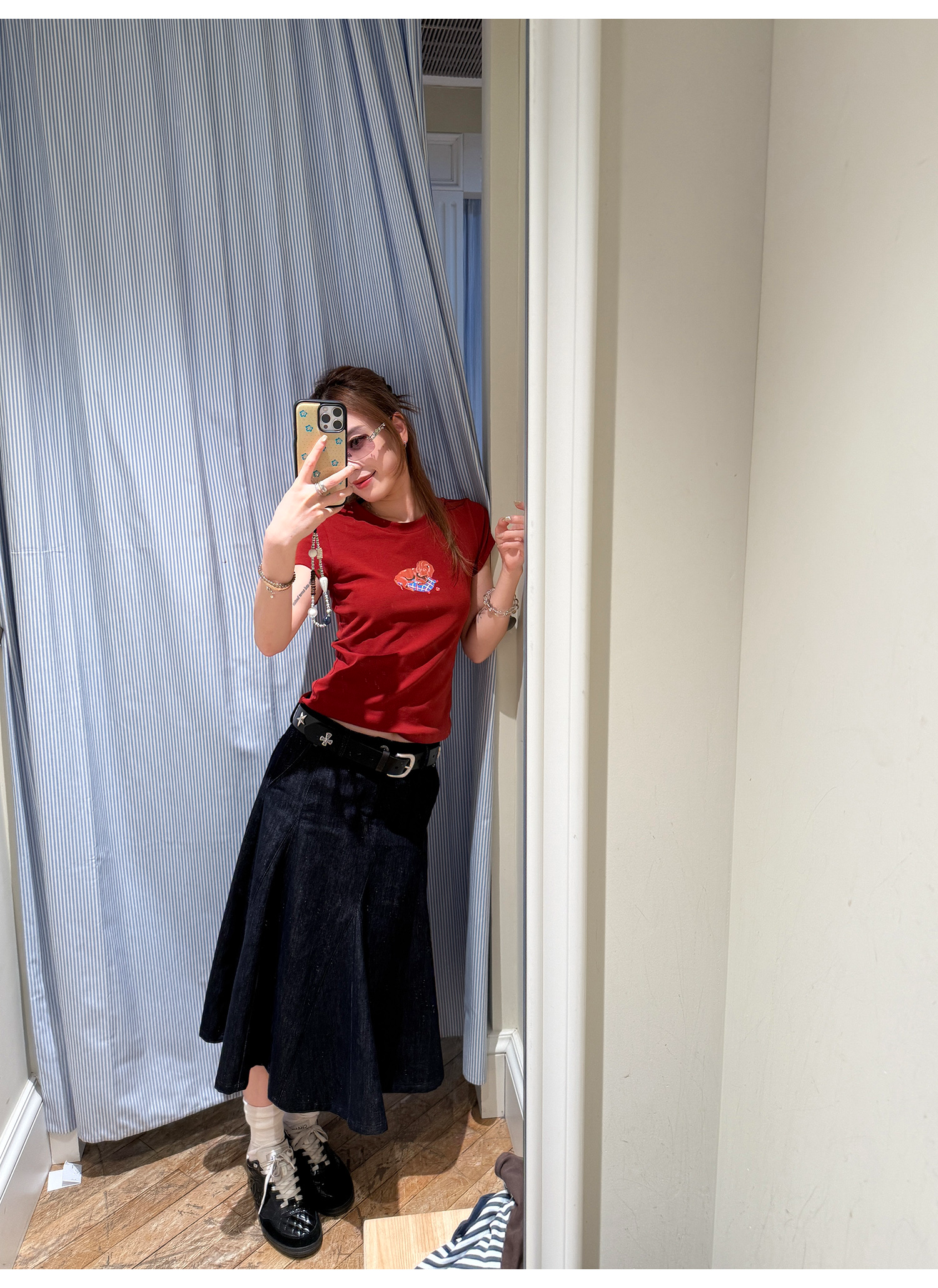 LelyMooch 赤いダックスT🐶  LEM193