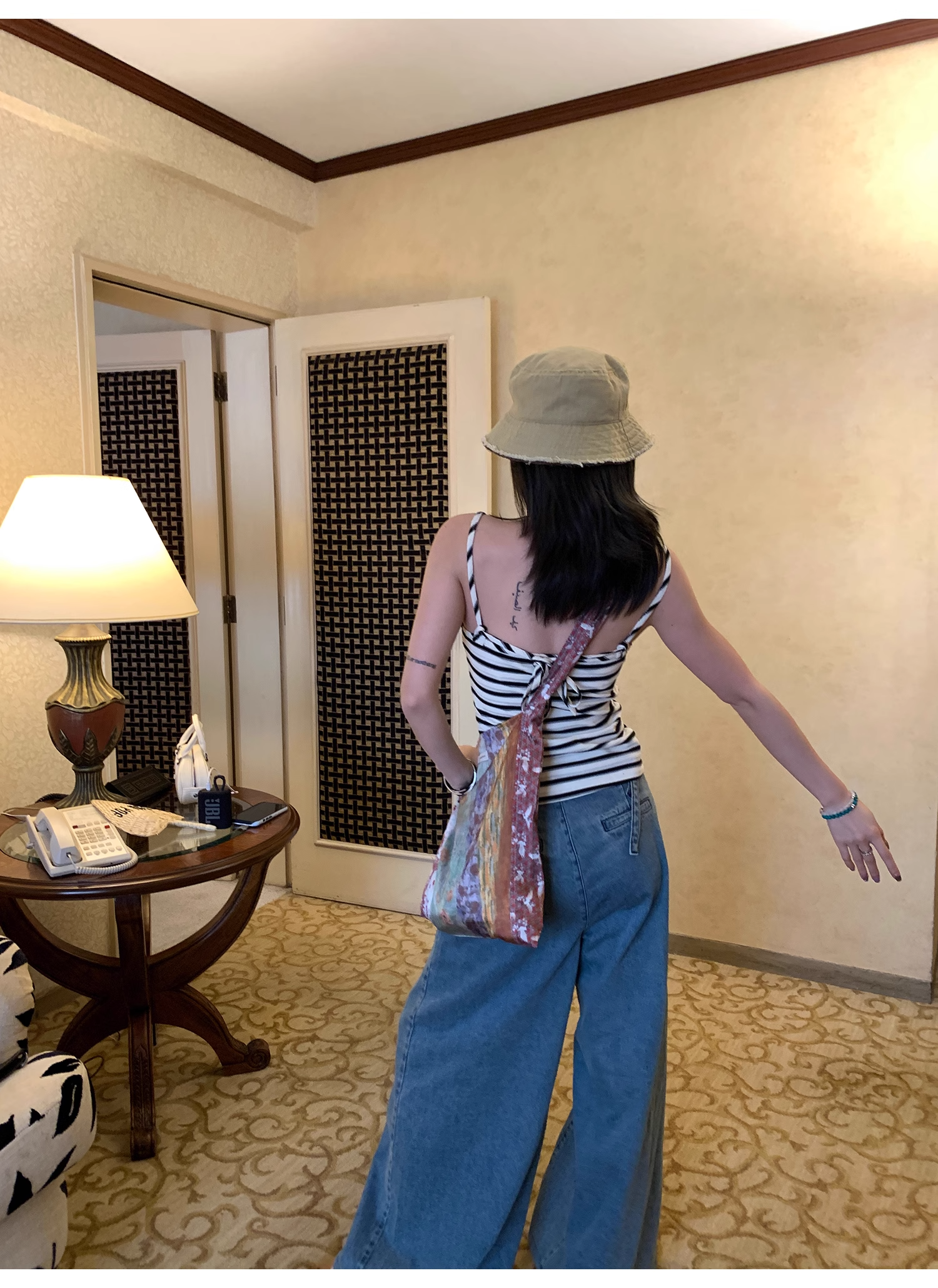 LelyMooch Oil Painting Canvas Bag LEM071