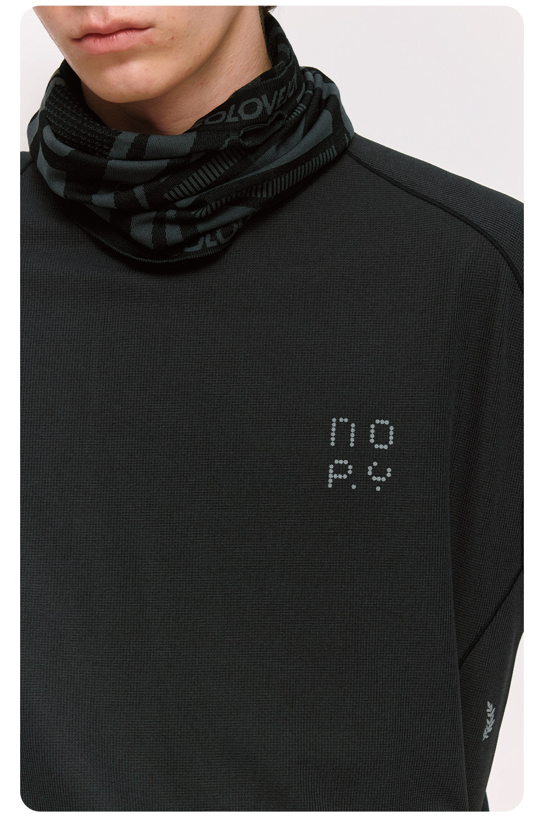 ゆったり着られる 配色ステッチ半袖Tシャツ  LOM074