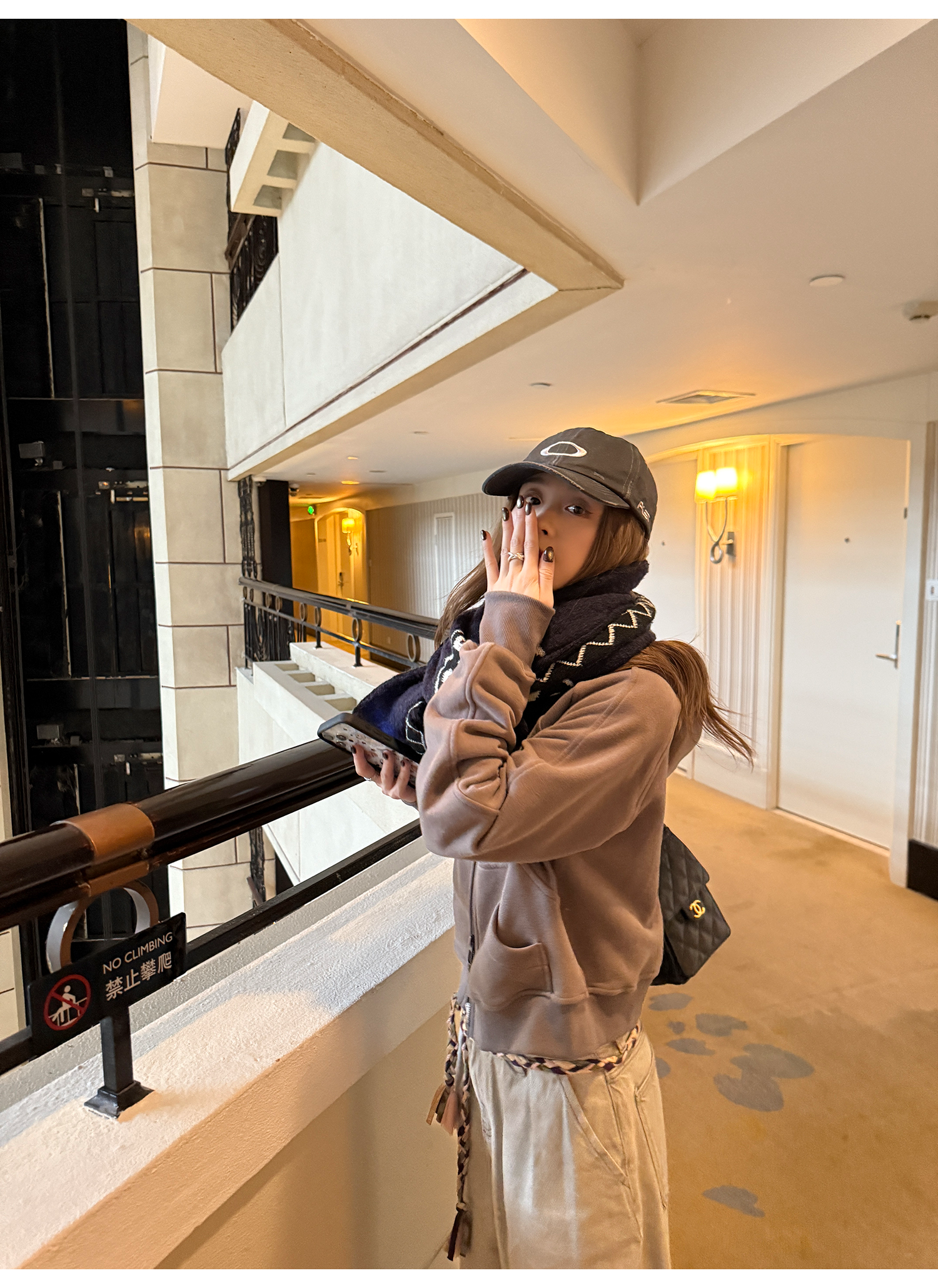 LelyMooch 裏起毛ジップアップフーディー　LEM275