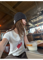 LelyMooch キューピッドプリントTシャツ  LEM397