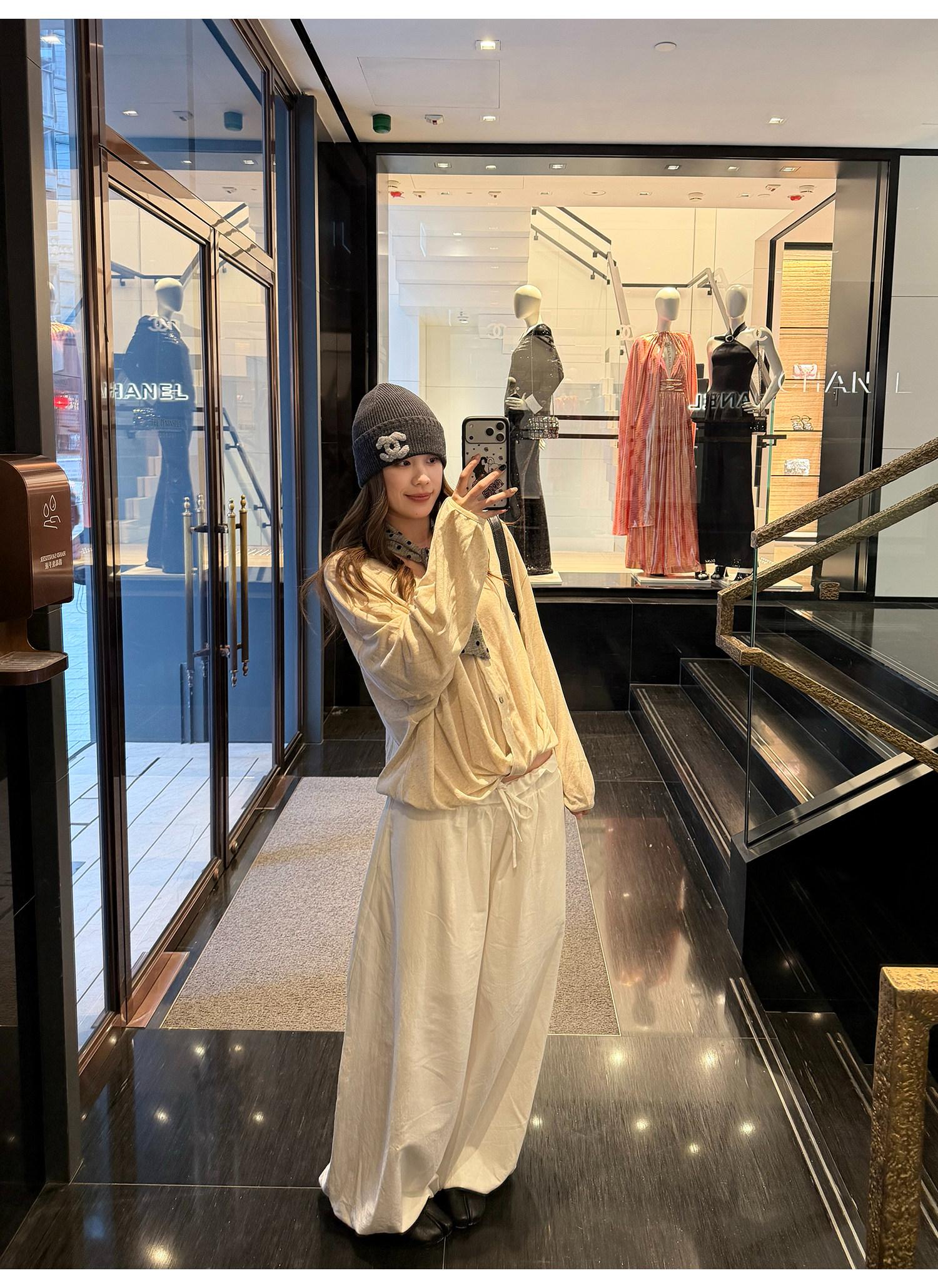 LelyMooch フリルウエスト バルーンワイドパンツ  LEM315