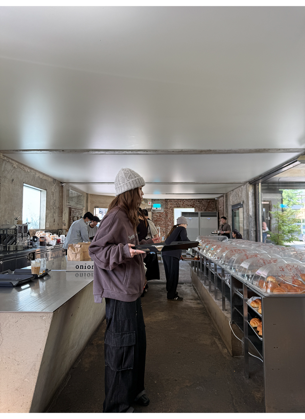 LelyMooch ジップスウェット アメリカンヴィンテージ風  LEM264