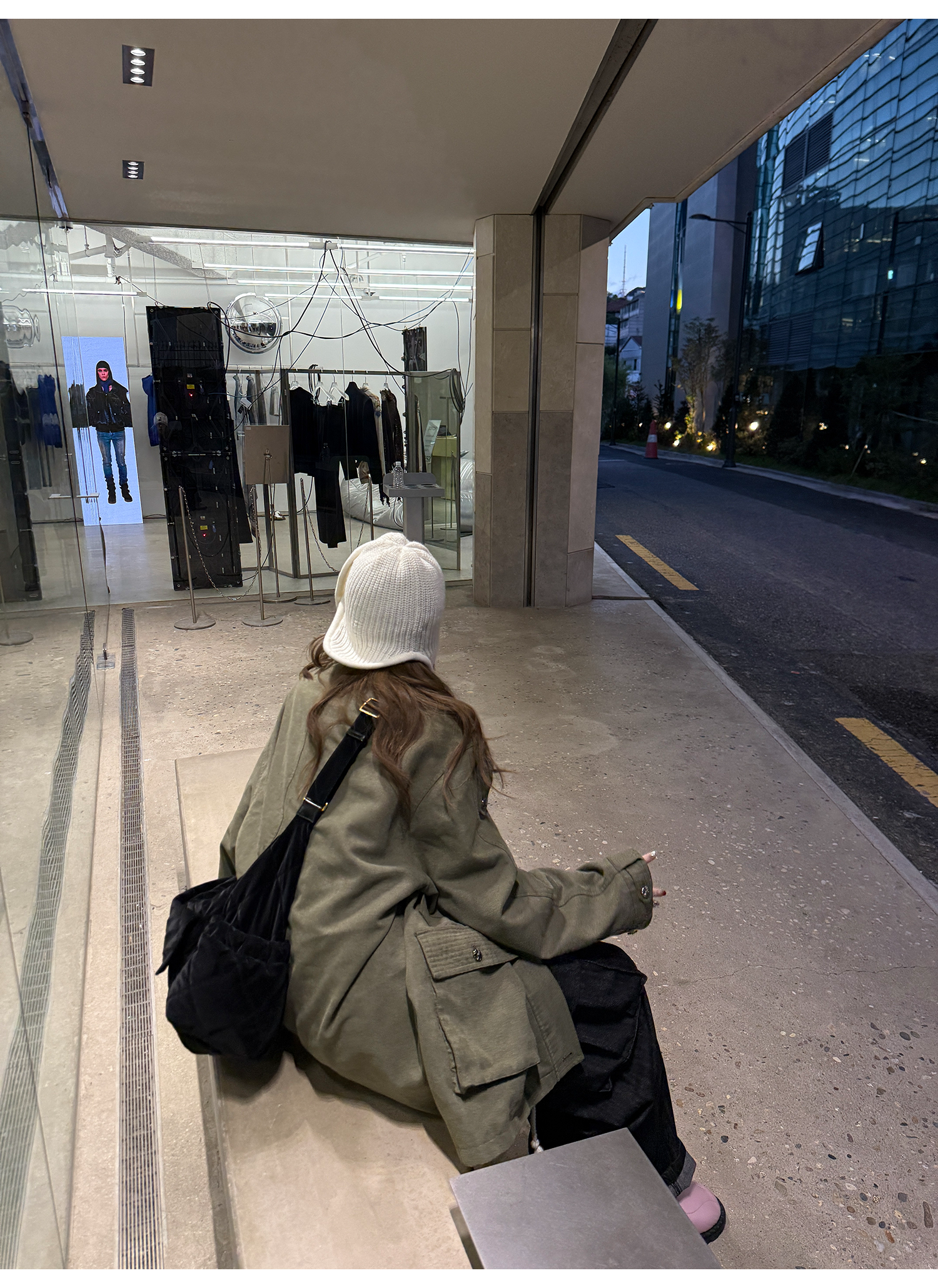 LelyMooch ヴィンテージ風クロスボタンワークジャケット  LEM262