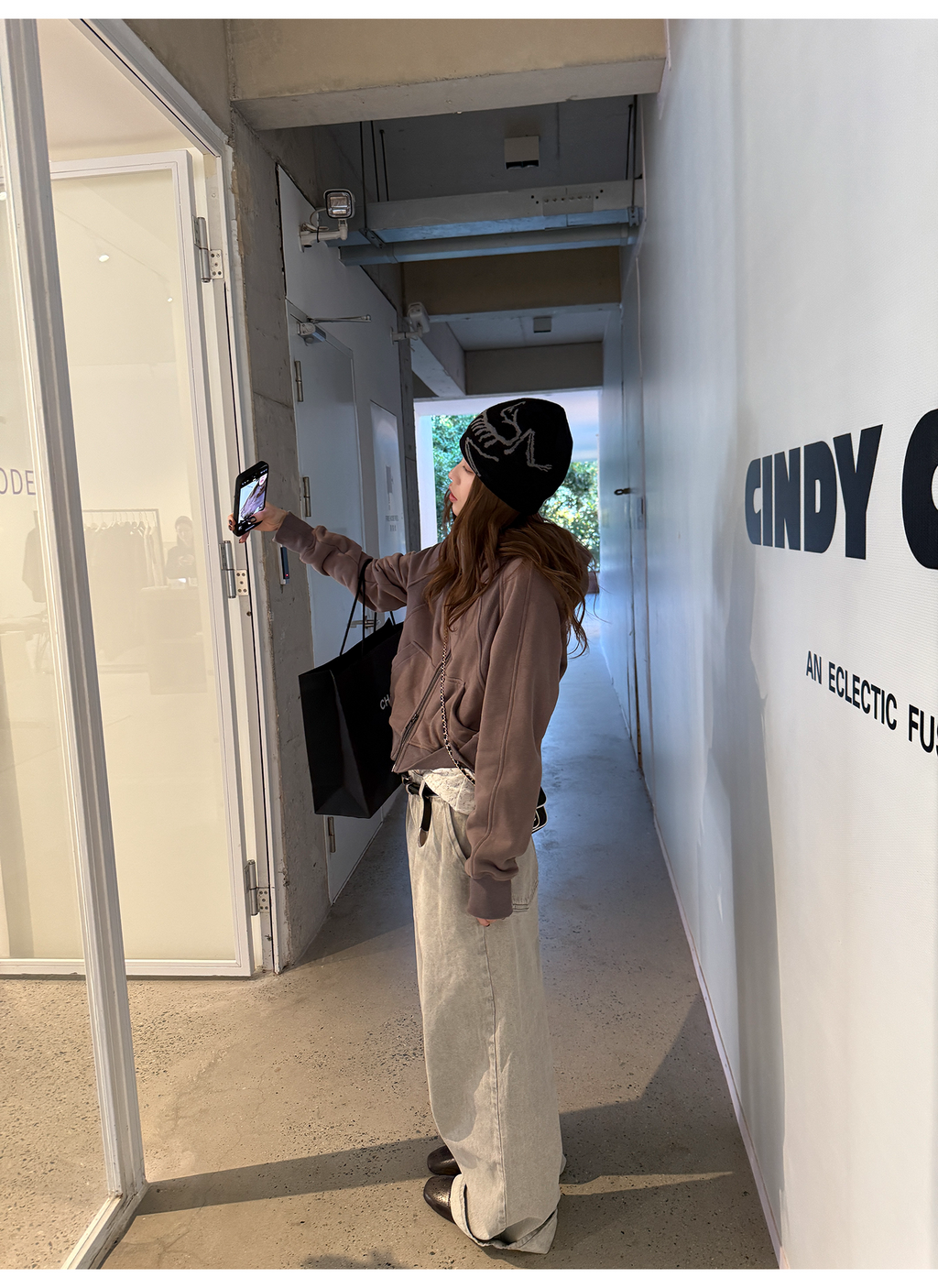 LelyMooch 韓ストムード アッシュホワイトデニム  LEM270