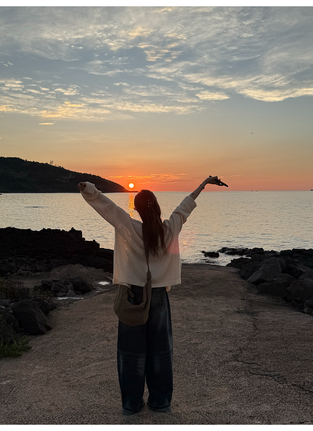 LelyMooch ゆるニットフリンジカーディガン  LEM249