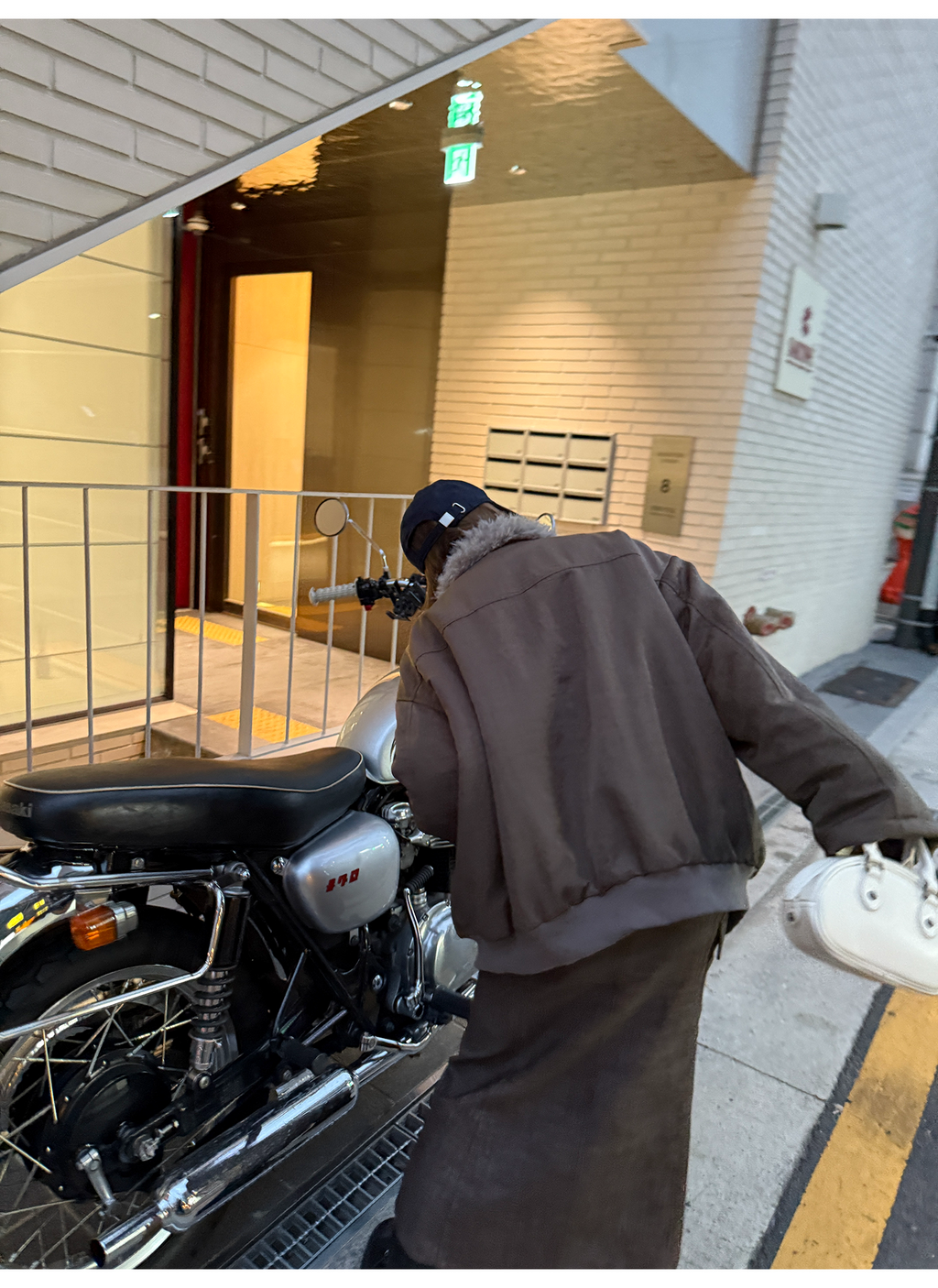 LelyMooch エコファーライナー付きモッズコート　LEM259