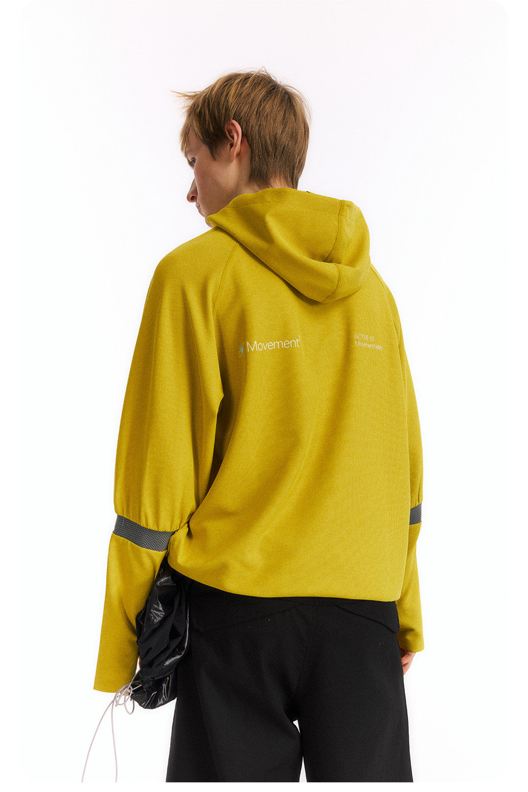 メッシュワッフルフーディー  LOM091