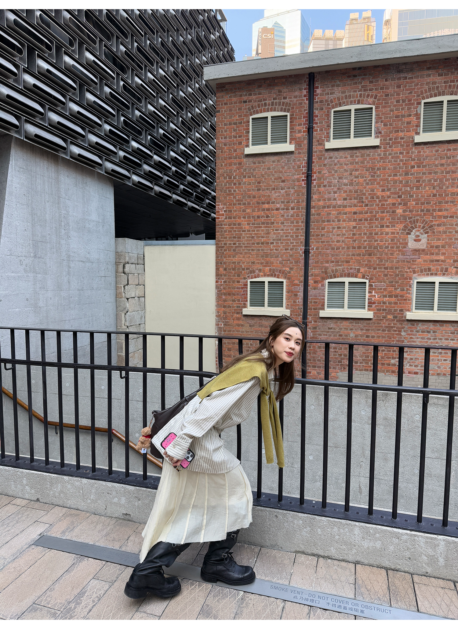 LelyMooch High Waist Uneven Skirt LEM090