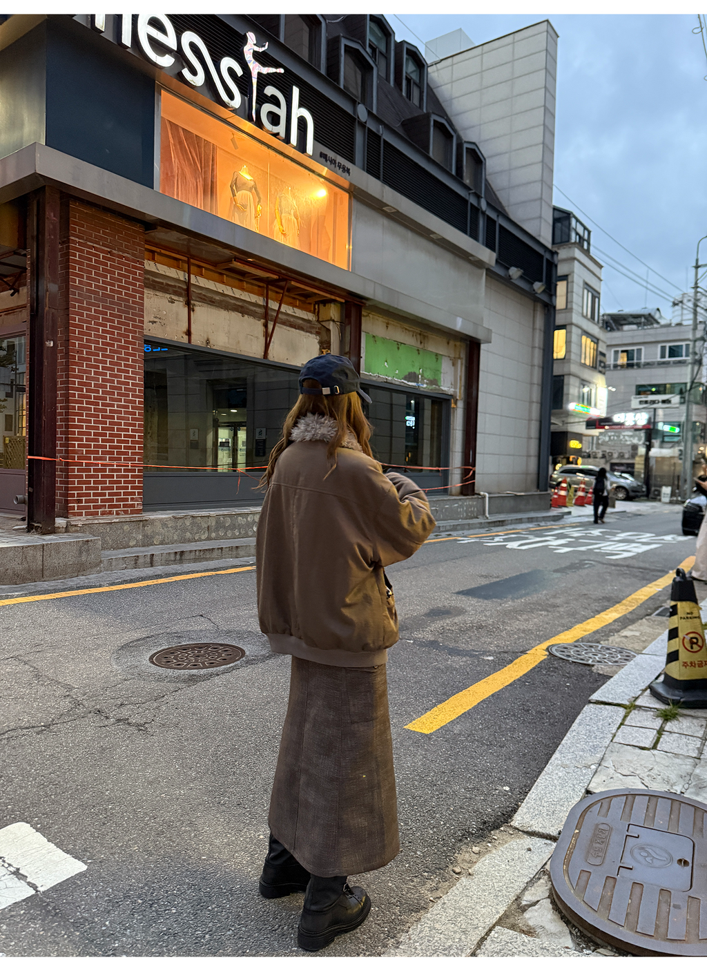 LelyMooch エコファーライナー付きモッズコート　LEM259