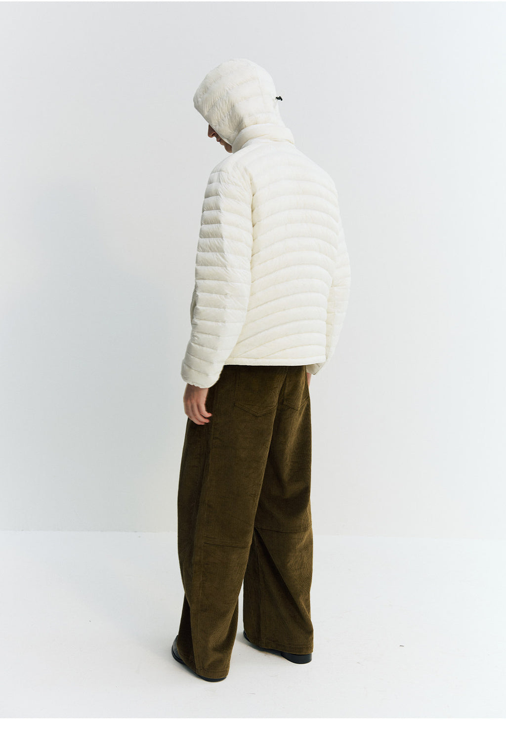 コーデュロイパンツ・立体カーブシルエット  LOM035