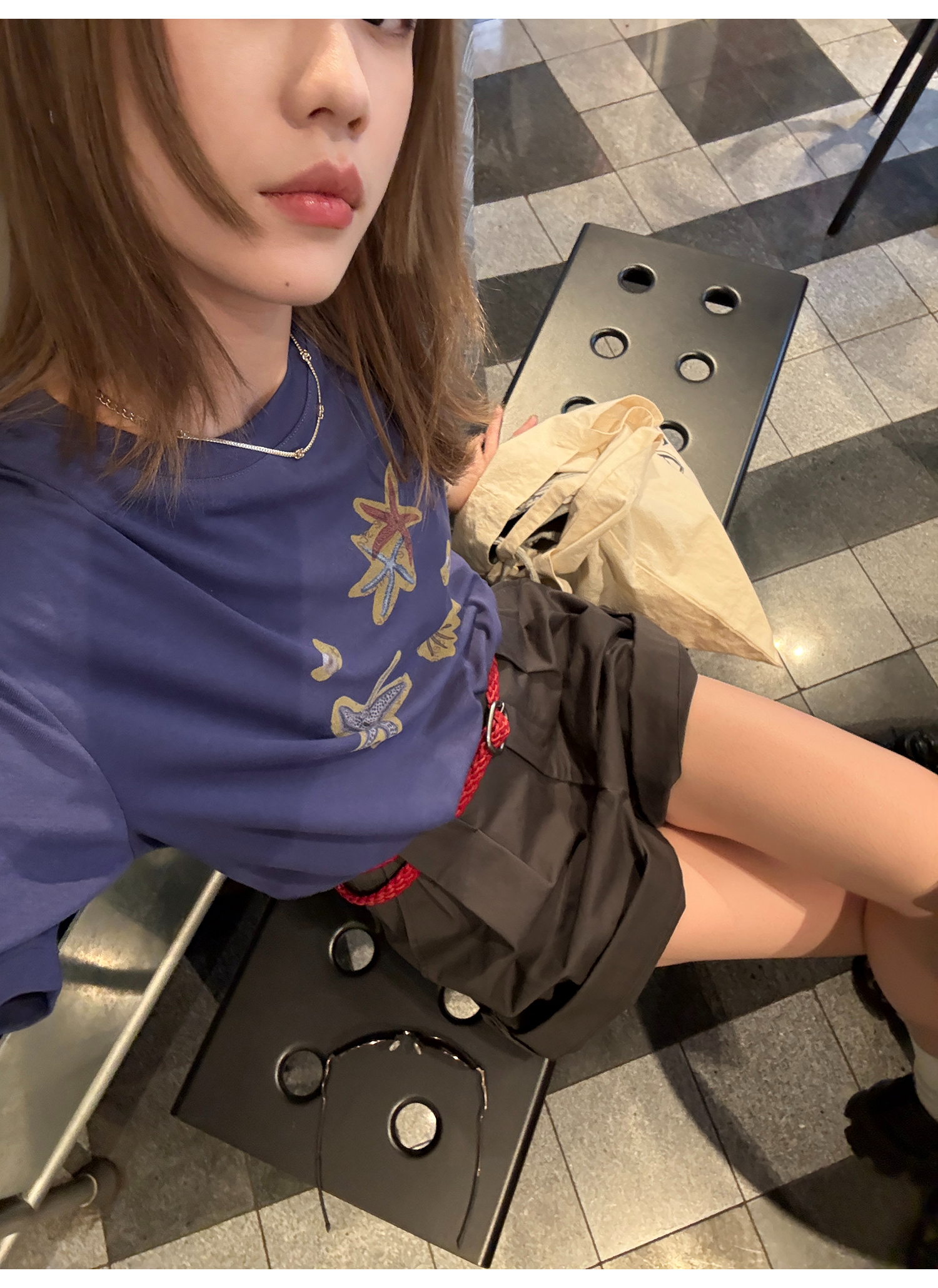 LelyMooch 夏映えカラーで気分アップ｜冷感素材Tシャツ  LEM171