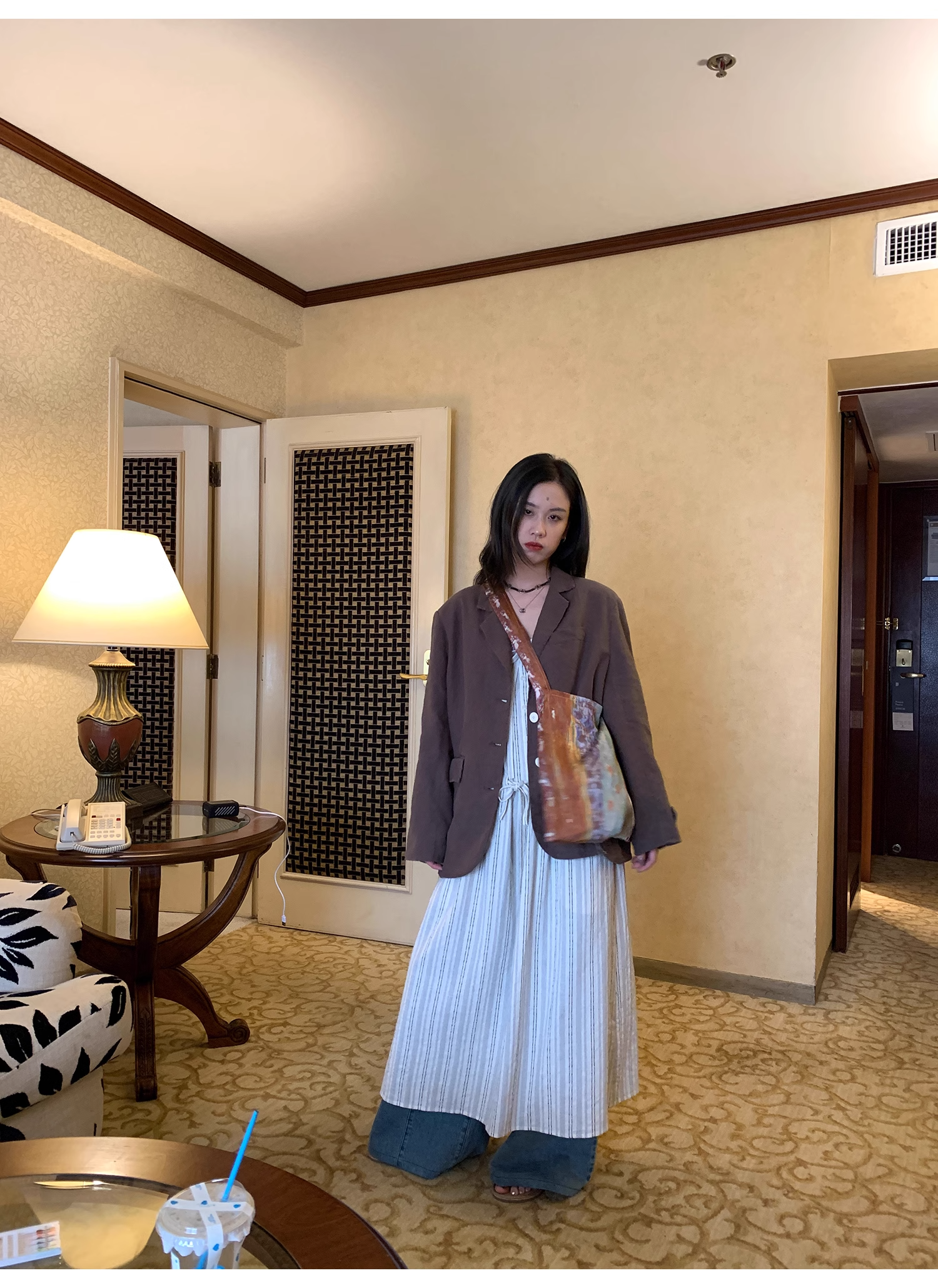 LelyMooch Oil Painting Canvas Bag LEM071