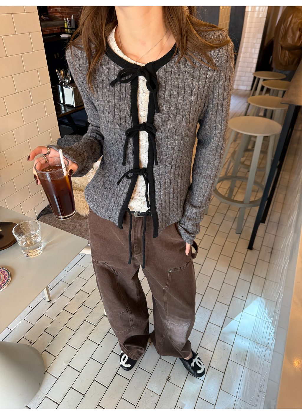 LelyMooch ハンティングムード ワイドパンツ  LEM271