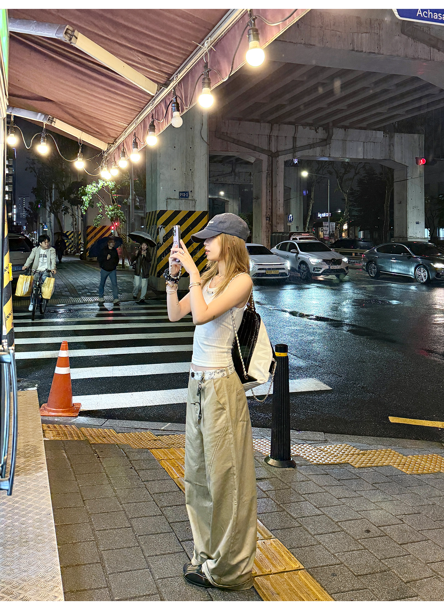 LelyMooch 黄金比カットチノパン  LEM174