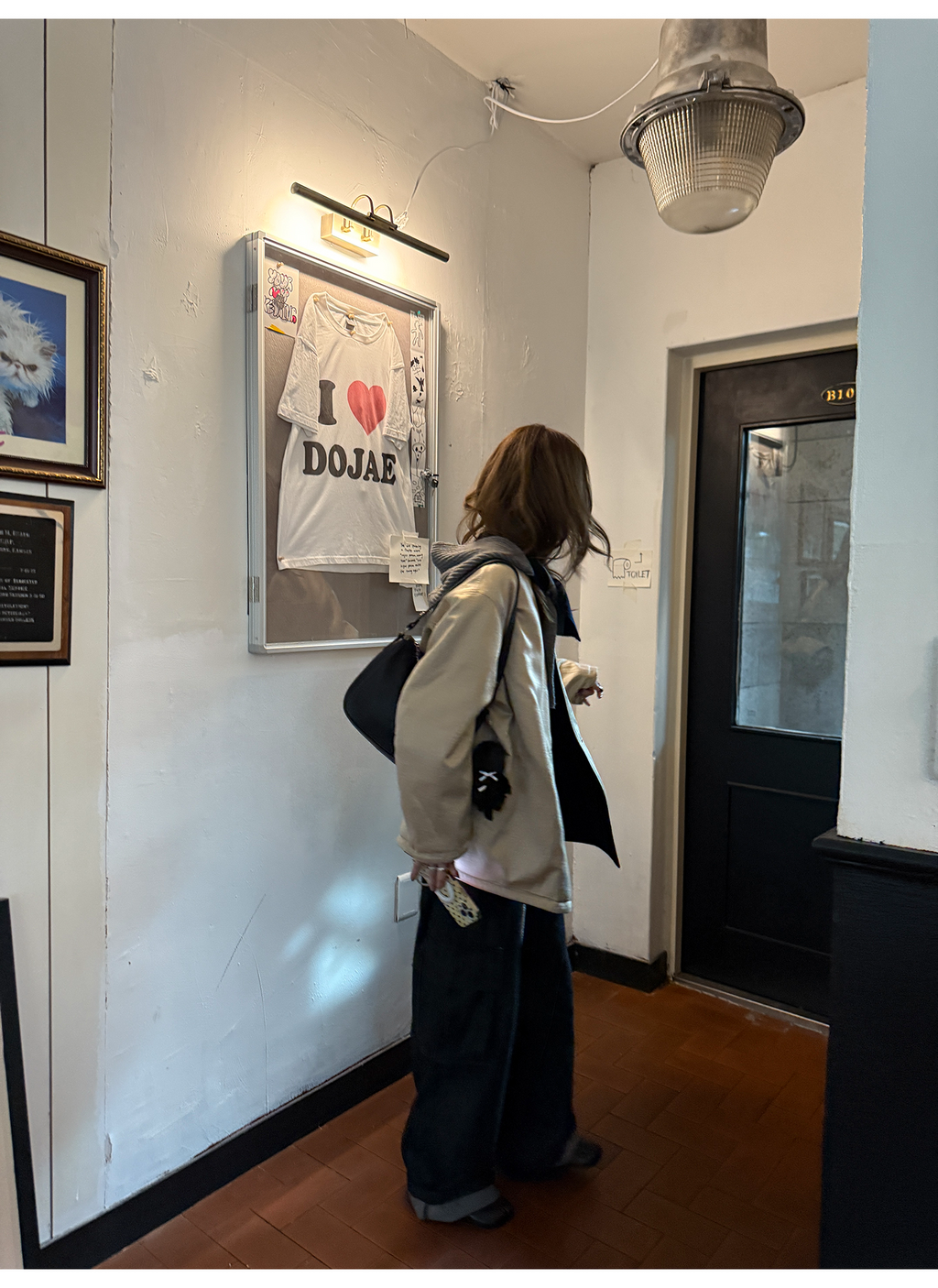 LelyMooch コーデュロイ リバーシブル中綿コート  LEM265