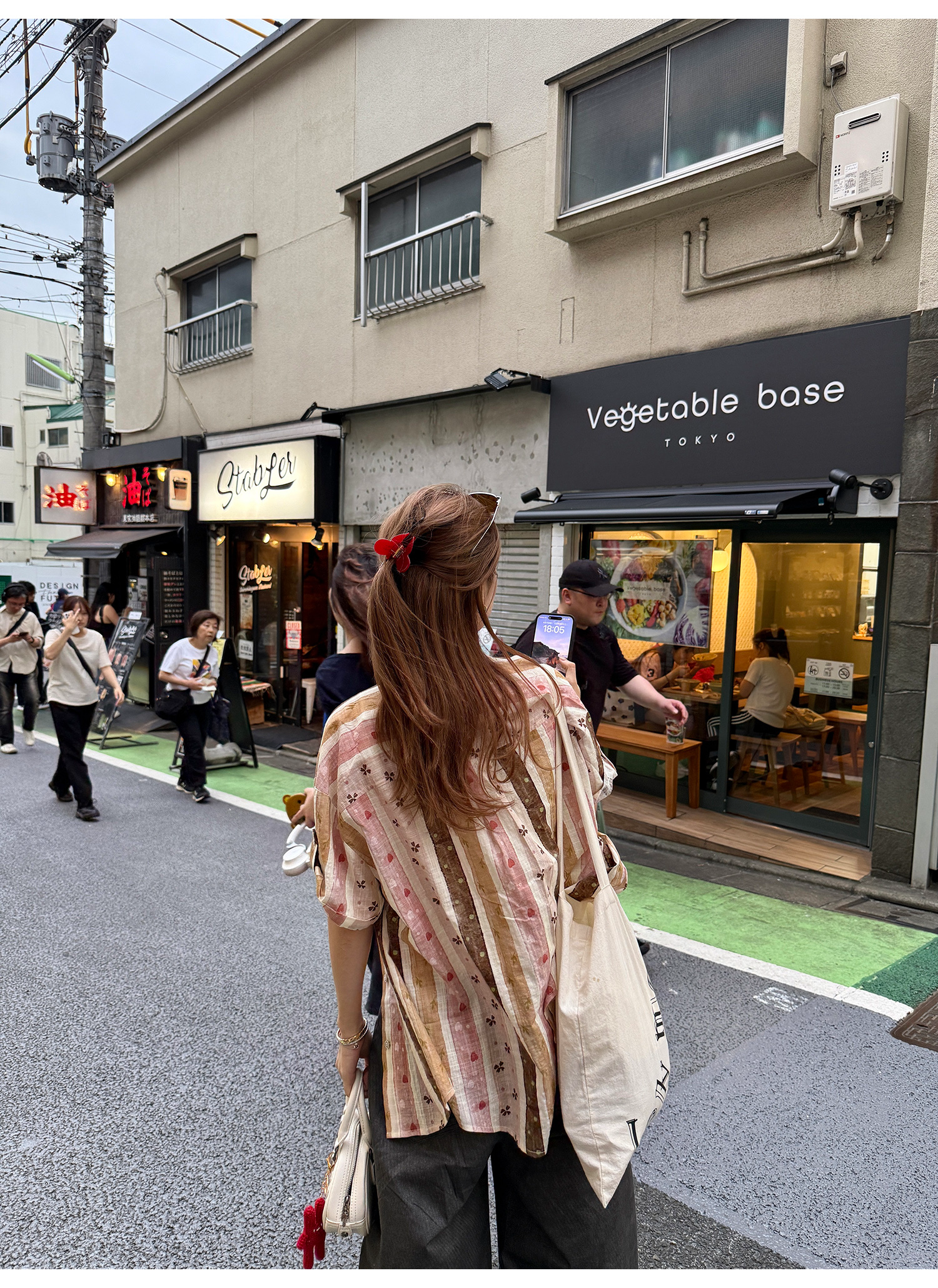 LelyMooch ハート×クローバー柄シャツ  LEM185