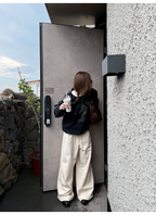 LelyMooch ウエストコードワイドパンツ  LEM229