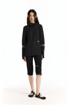 メッシュワッフルフーディー  LOM091