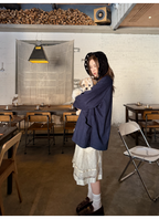 LelyMooch あったかフリース×スエードジャケット  LEM238