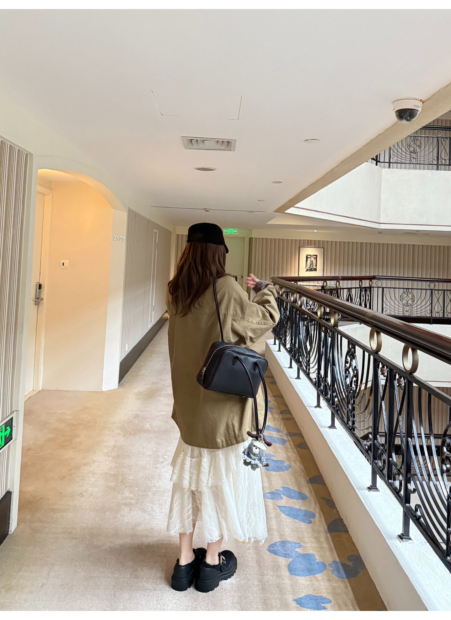 LelyMooch 3段レーススカート フェミニン  LEM220