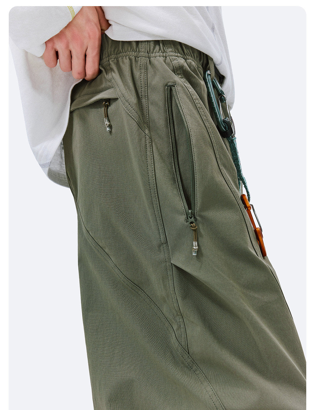 カーブ高耐久素材・マウンテンワークパンツ  LOM033