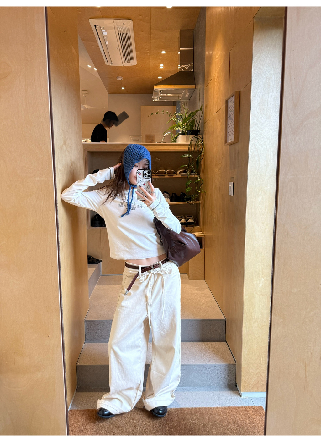 LelyMooch ウエストコードワイドパンツ  LEM229