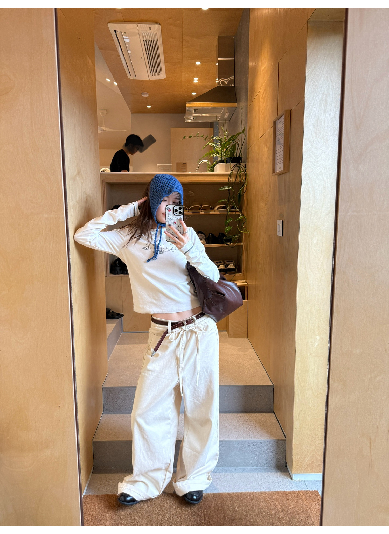LelyMooch ウエストコードワイドパンツ  LEM229