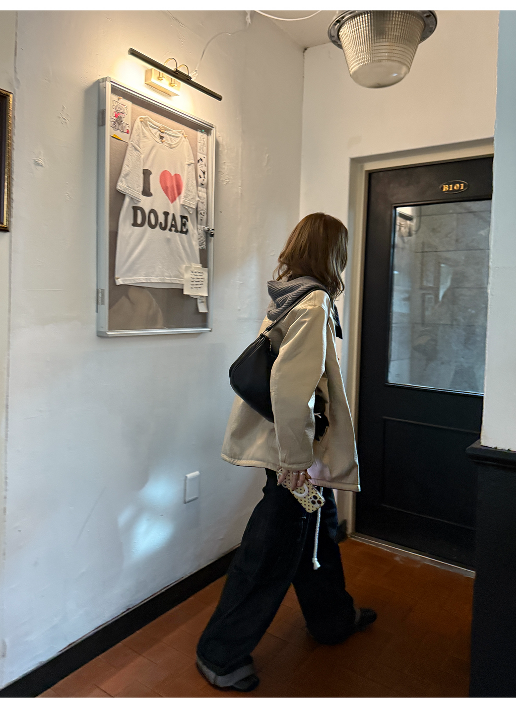 LelyMooch コーデュロイ リバーシブル中綿コート  LEM265