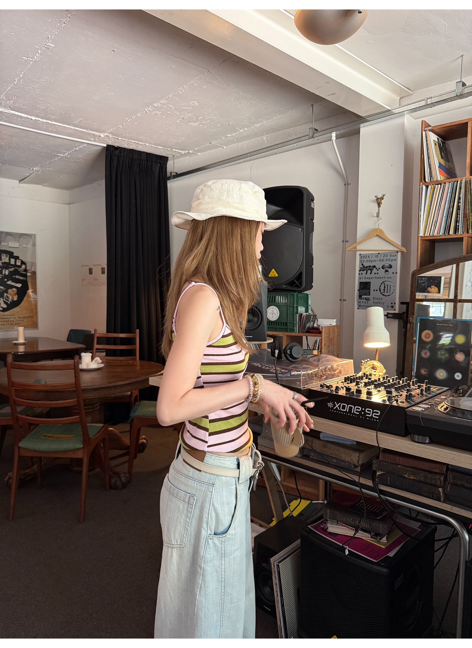 LelyMooch グァバ・ストライプキャミ  LEM164