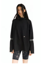 メッシュワッフルフーディー  LOM091