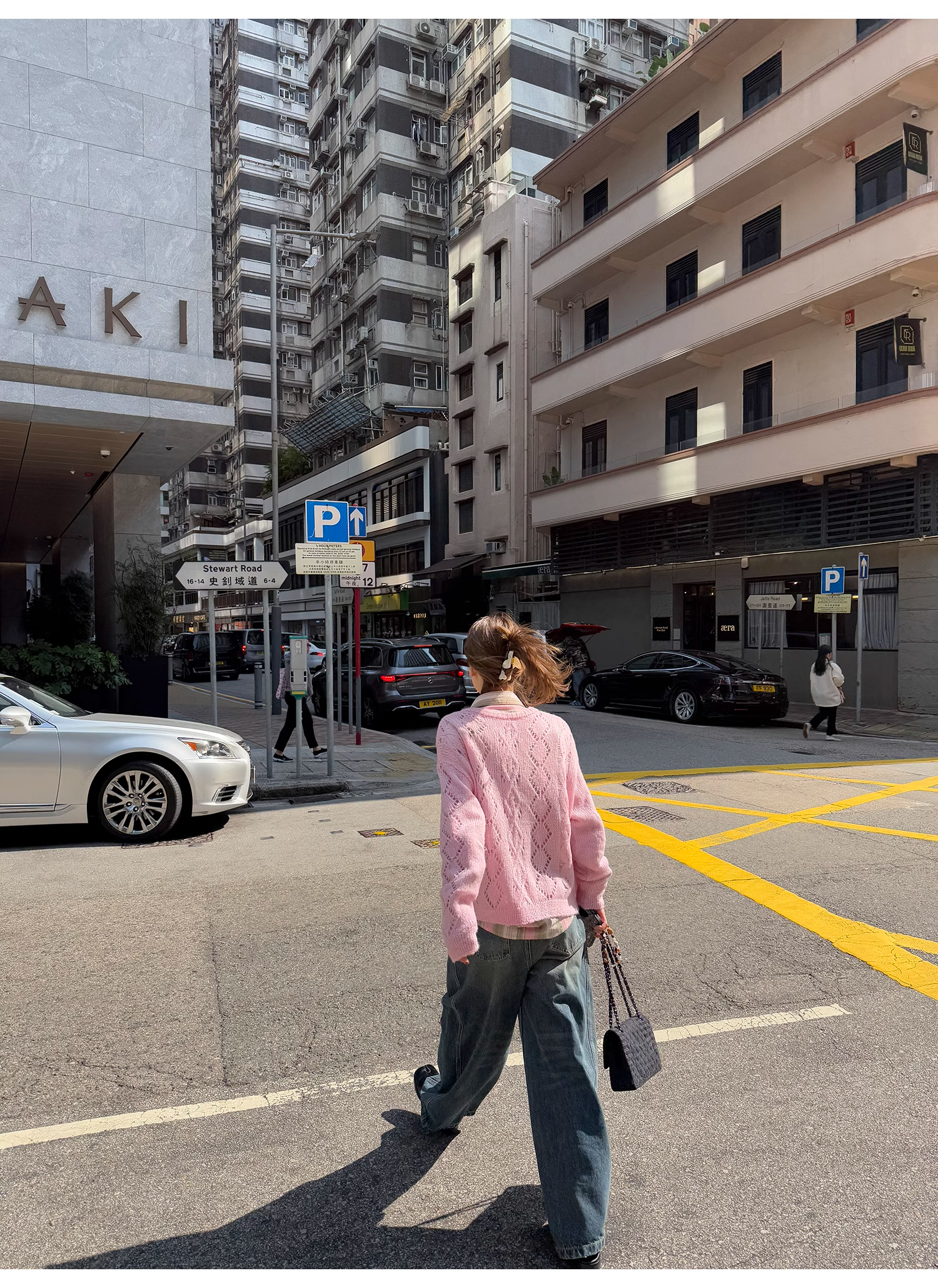 LelyMooch  ウォッシュブルーのジーンズ  LEM087