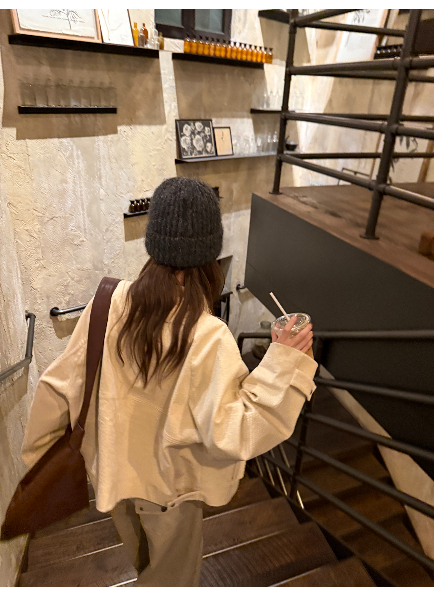 LelyMooch 厚手コーデュロイライダースジャケット LEM245