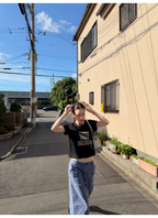 LelyMooch スレートブルー カーゴハーフパンツ  LEM382